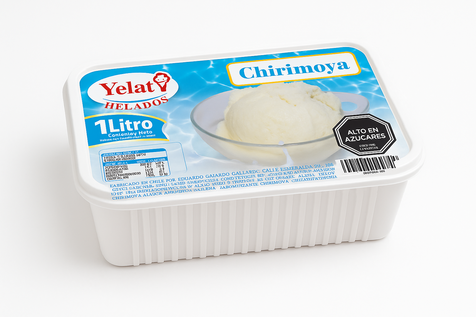 Helado de Frutilla - Yelaty