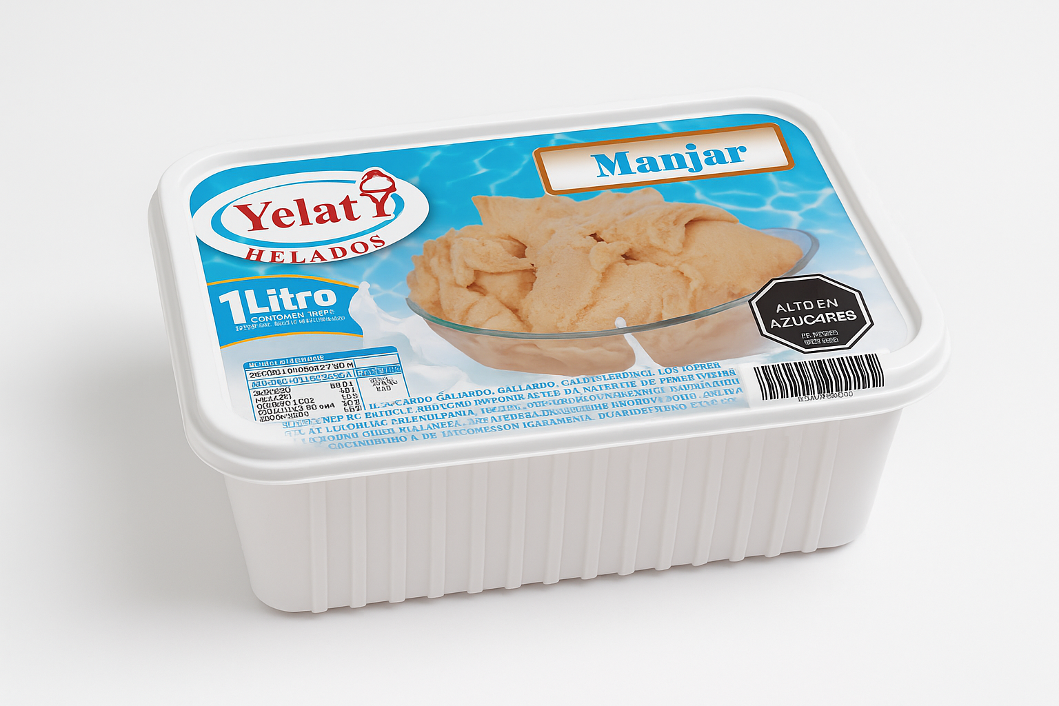 Helado de Frutilla - Yelaty