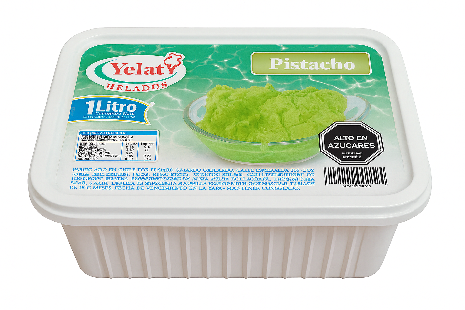 Helado de Frutilla - Yelaty