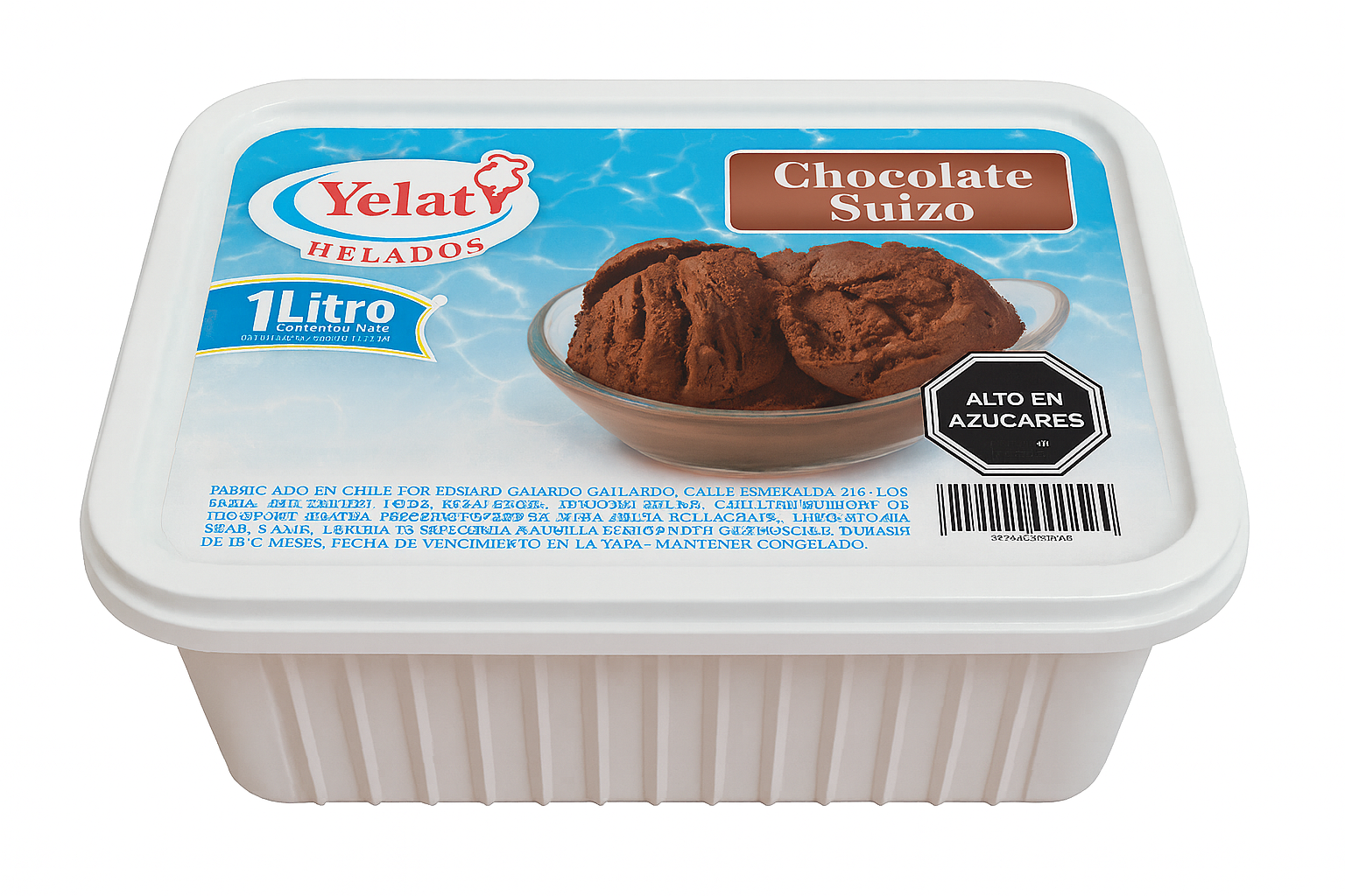 Helado de Frutilla - Yelaty