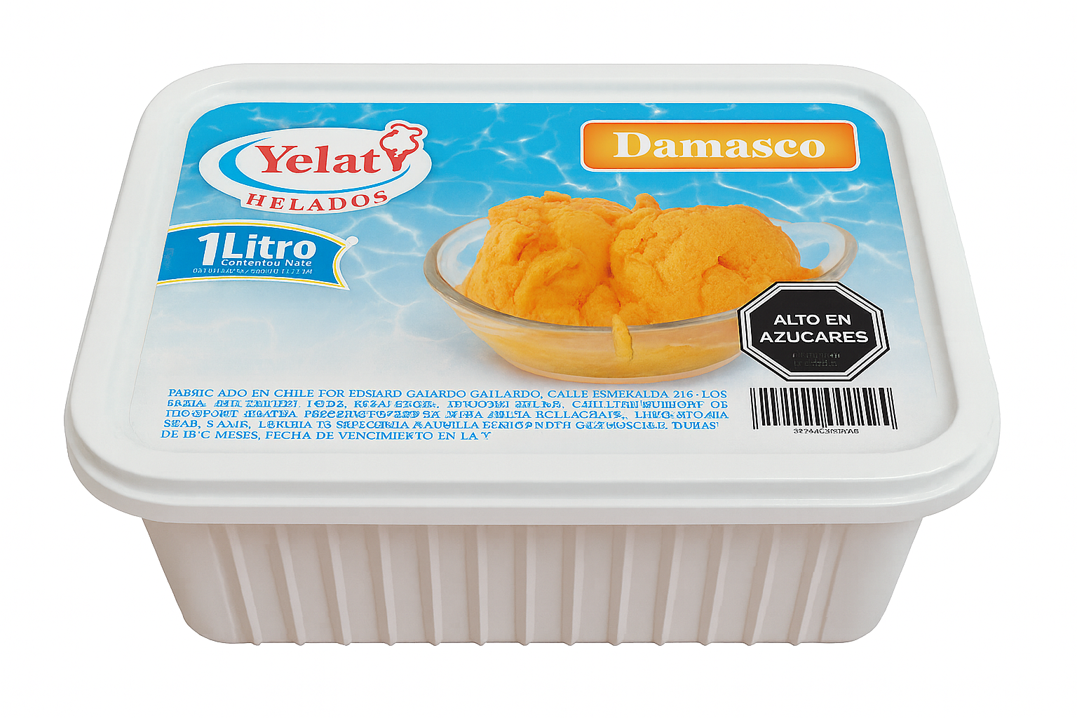 Helado de Frutilla - Yelaty